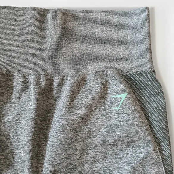 Gymshark Flex High Waist Cycle Shorts Studio Green 7” Inseam Women’s Size Small - Image 5