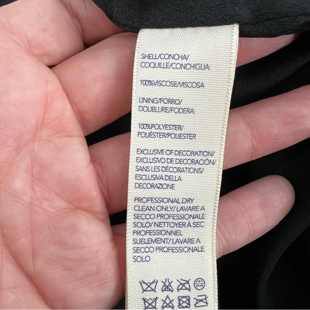 Rebecca Minkoff Lima off the shoulder tie neck floral maxi dress sz 6 - Image 6