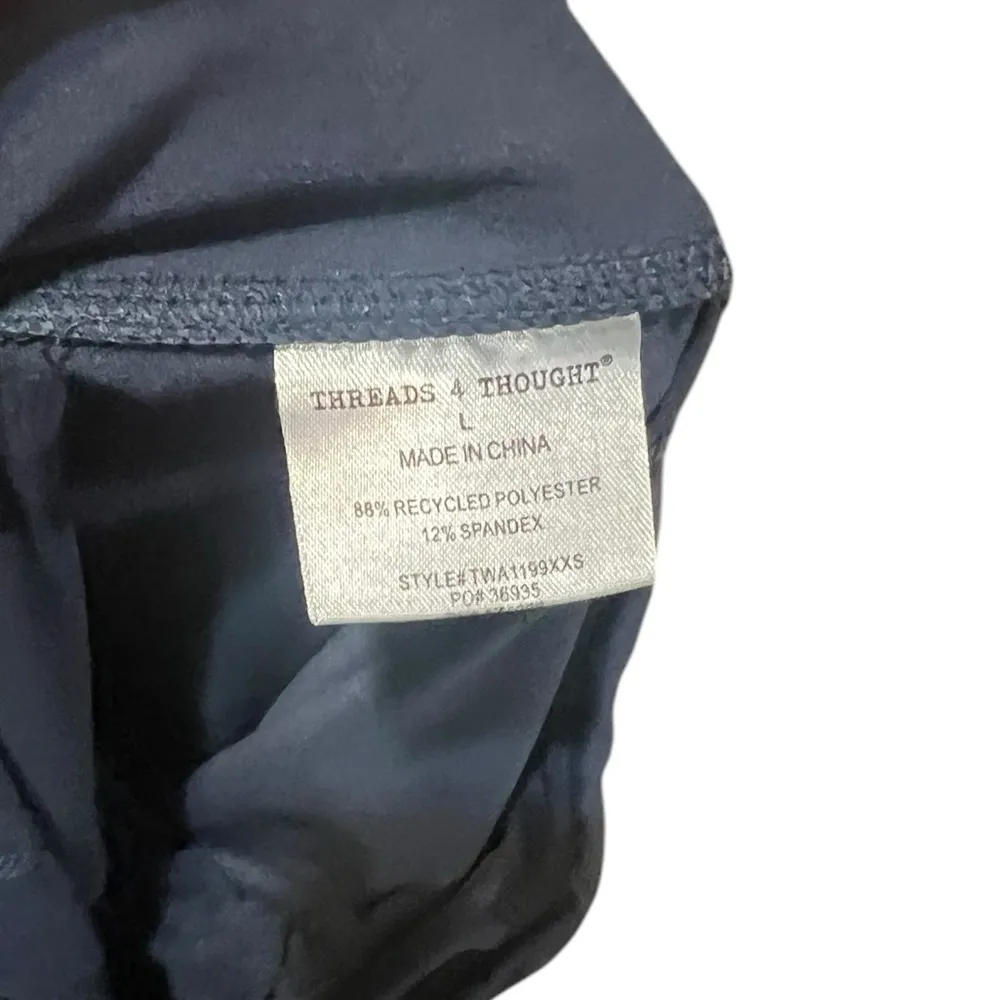 Threads 4 Thought Reactive Moto Skinny Legging Navy Blue Size Medium - Image 14