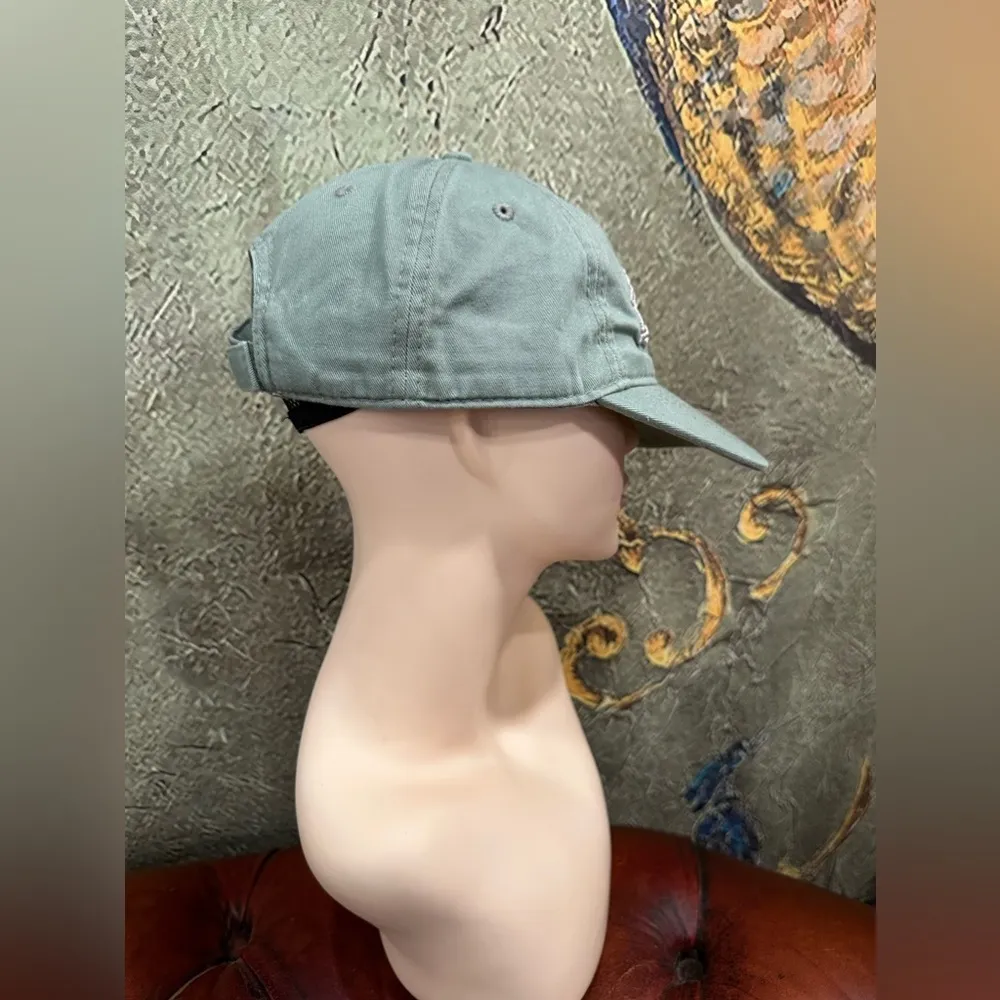 EUC AMERICAN CROWN NORTH CAROLINA GREEN Baseball hat Velcro back - Image 3