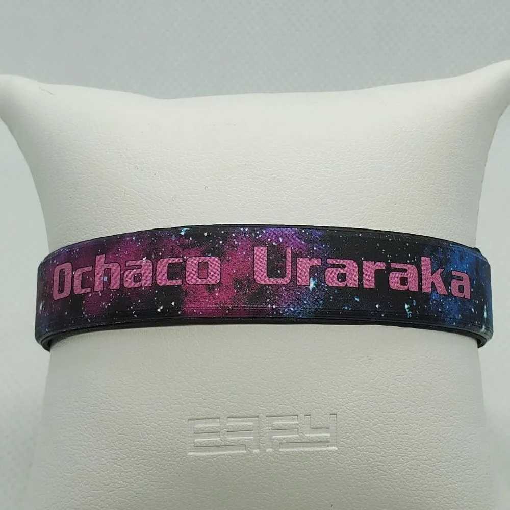 My Hero Academia Ochaco Uraraka Uravity Galaxy Bracelet Pink - Image 2