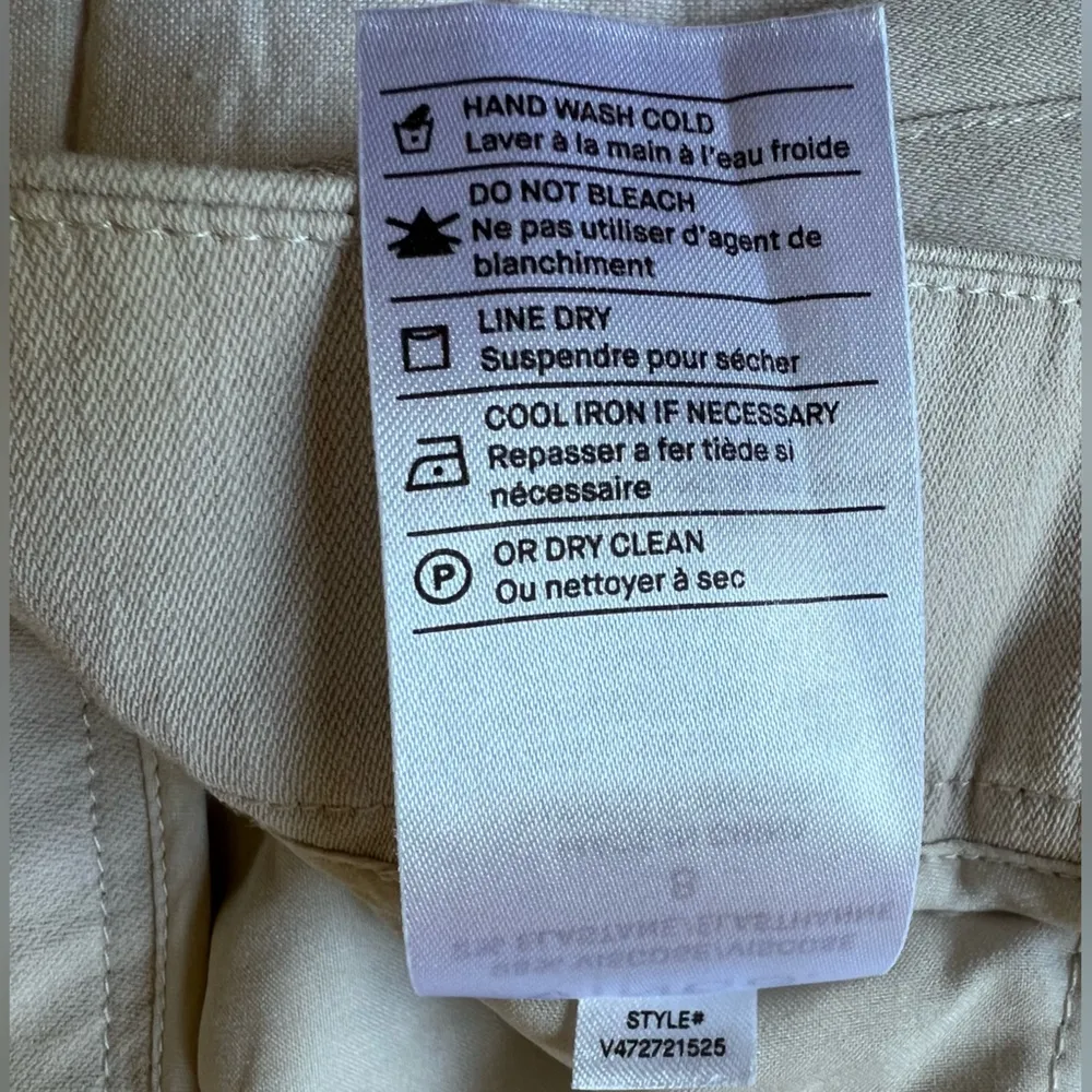 Vince Stitch Front Seam Cropped Dress Pants Beige Contemporary - Women's Size 8 - Image 7