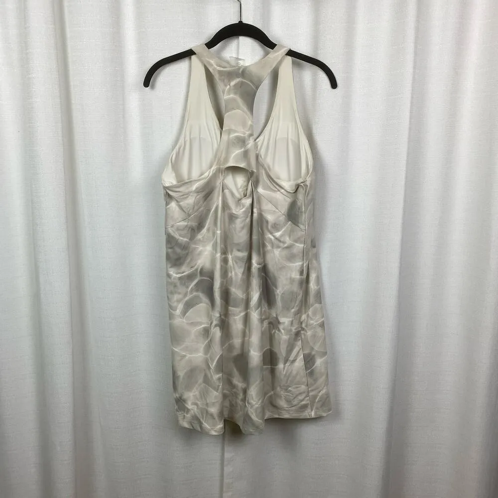 Calia Beige Aquatic Neutral Energize Tank Exercise Dress With Shorts Sz.XL NWT Tan - Image 9