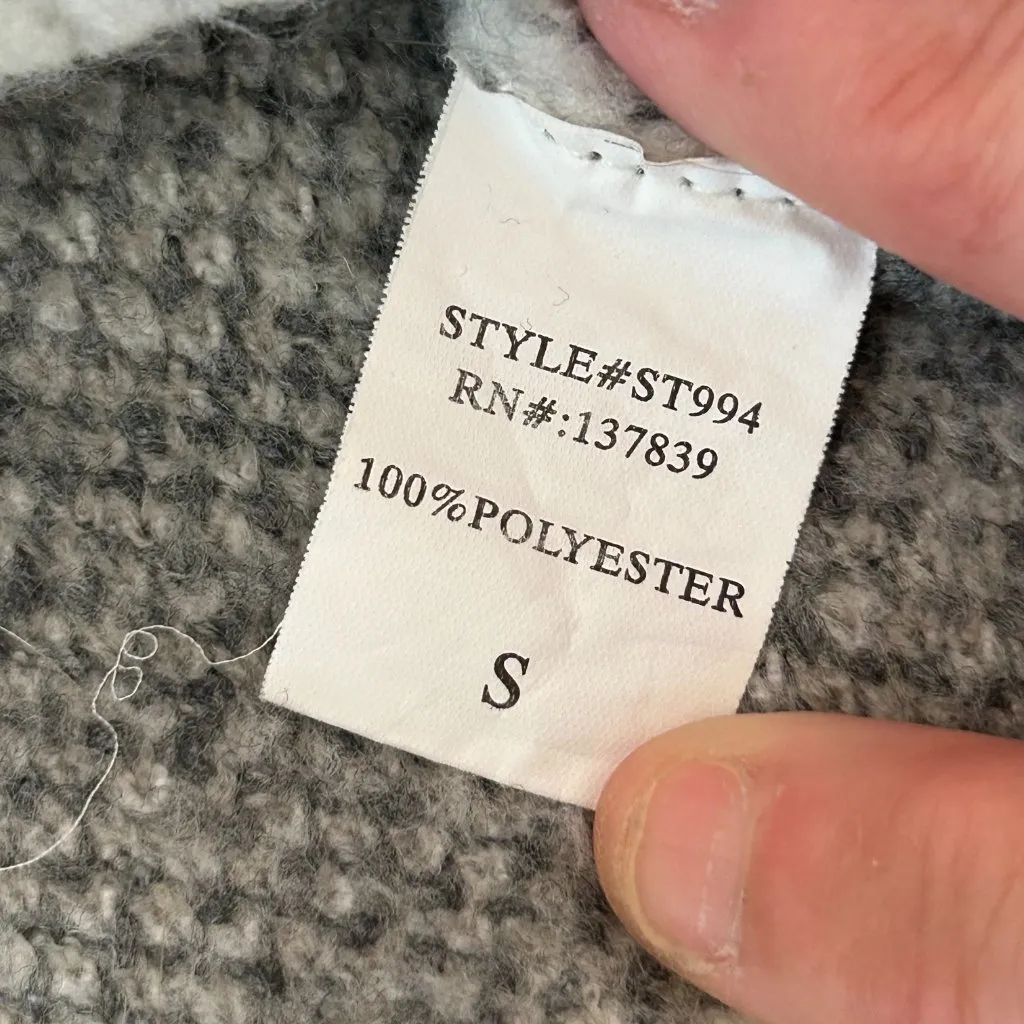 ALTAR’D STATE Leopard Print Oversized Crewneck Sweater Size Small - Image 8