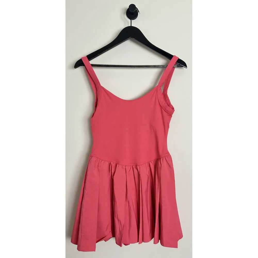FREE PEOPLE Movement Swing Of Things Skortsie in Hibiscus Size Medium NWT Pink - Image 5
