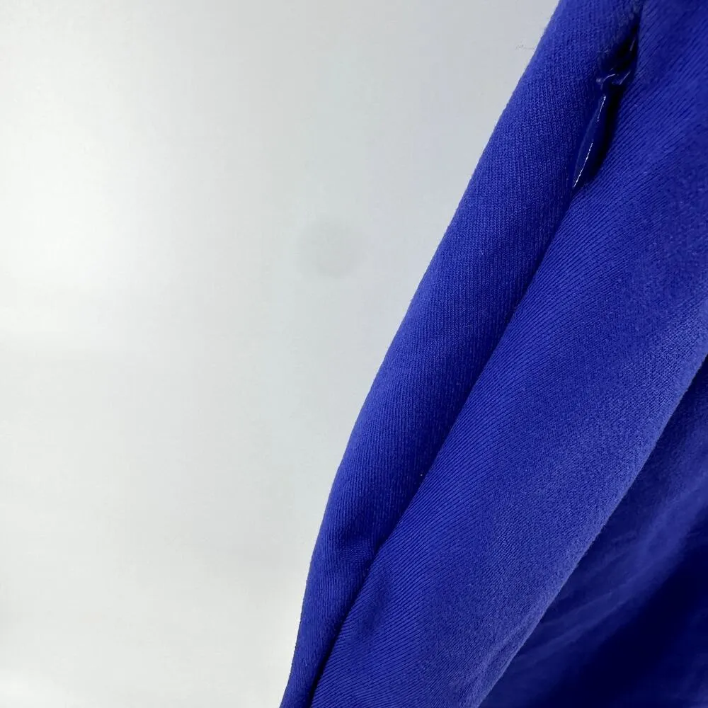 Title Nine Dream V Neck Dress Athletic Fit & Flare Zip Pocket Tennis Golf Blue M - Image 3