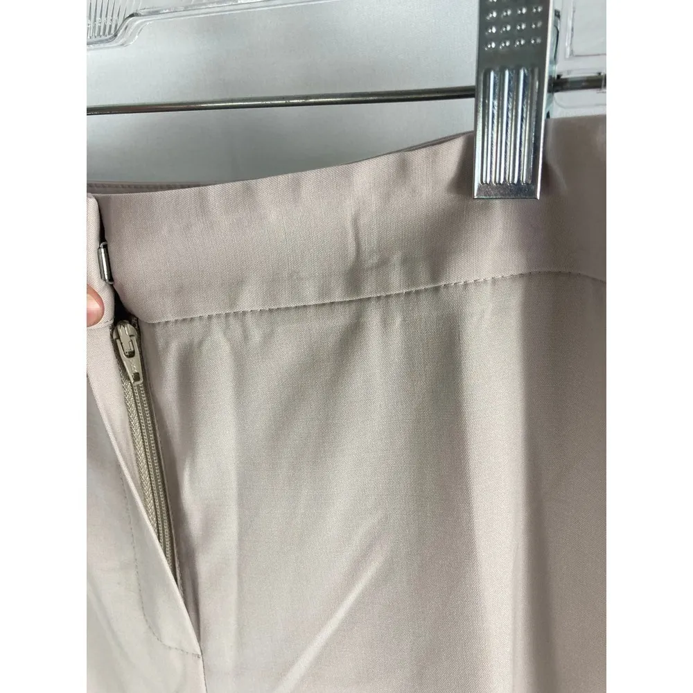 Lafyaette 148 Menswear Wool Dress Pants Tan Size 10 - Image 4