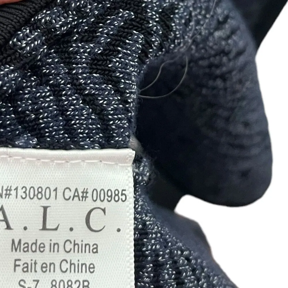 A.L.C ALC Knit Mini Skirt Flared High Waist Designer Stretch Womens Size XS - Image 6