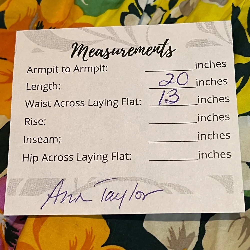 Ann Taylor Petite Bright Floral Tiered Skirt Bow Tie Size 0P A-Line Knee Length - Image 3