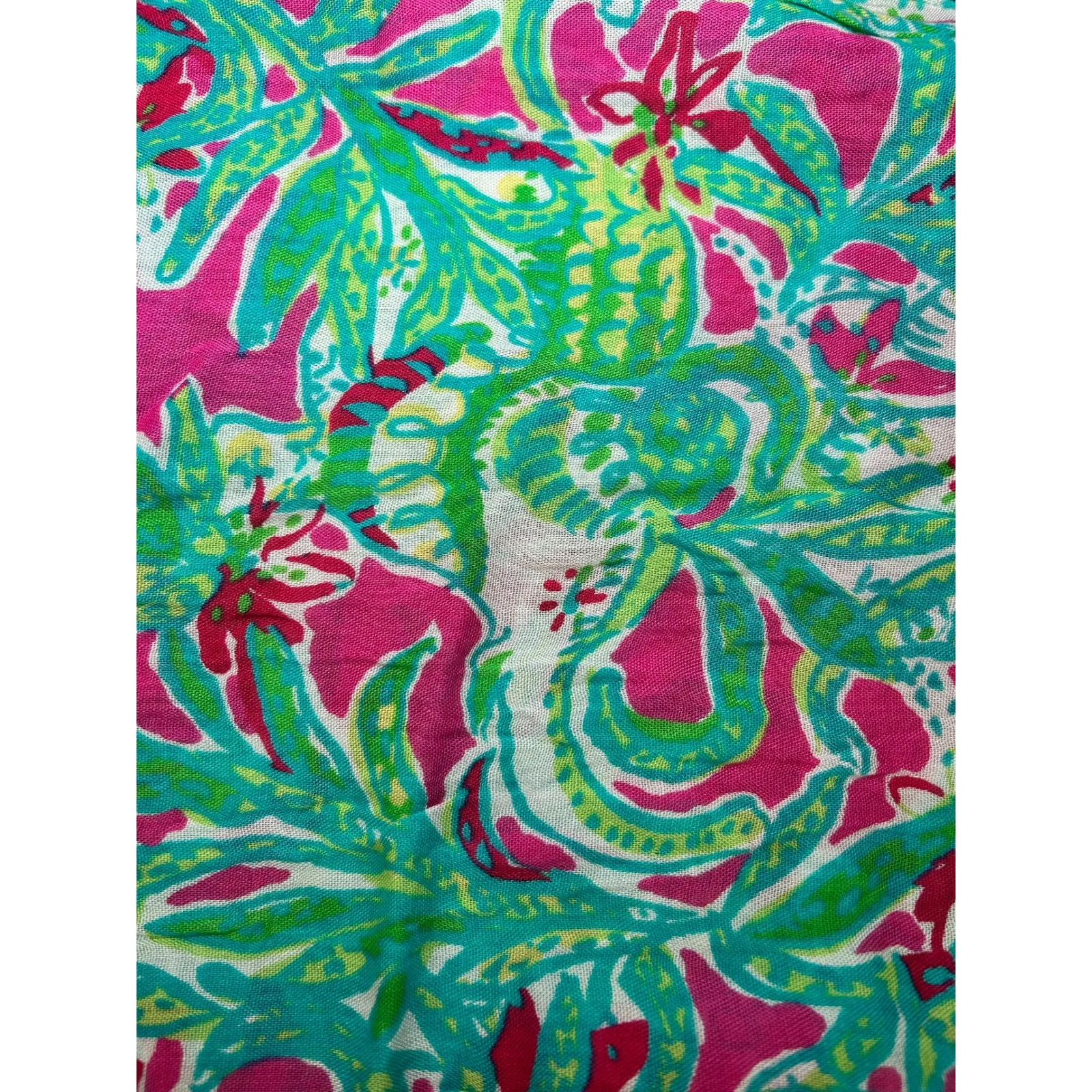 Lilly Pulitzer Riley Infinity Loop Scarf Capri Pink Trunk Show 46281‎ - Image 4