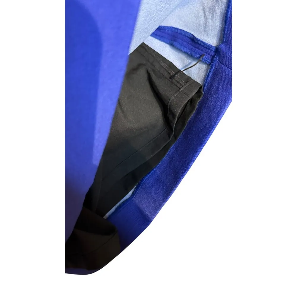 W By Worth Women Dress Block Cutout Shift Knit Colorblock Purple Rootbeer 12 NWT - Image 8