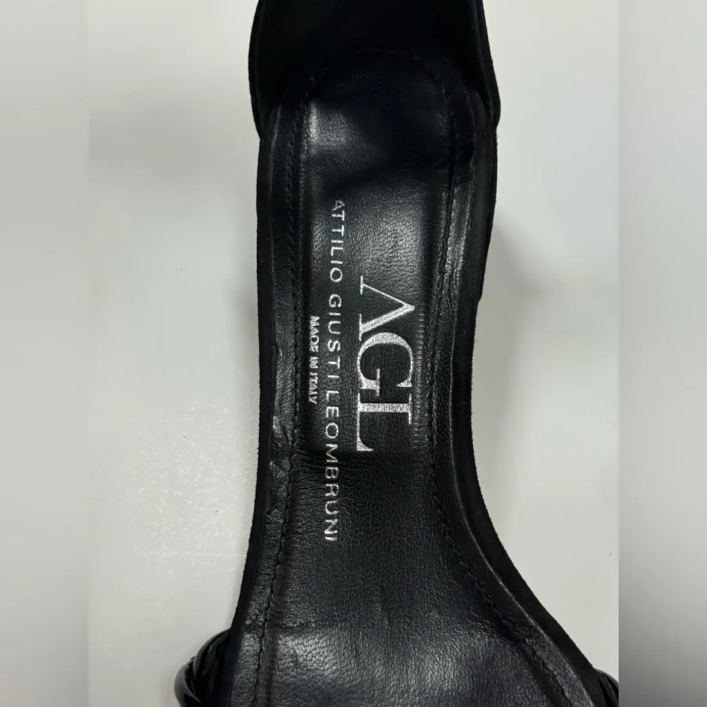 AGL Attilio Giusti Leombruni Black Women's Sandals 🖤 Size 9 - Image 3