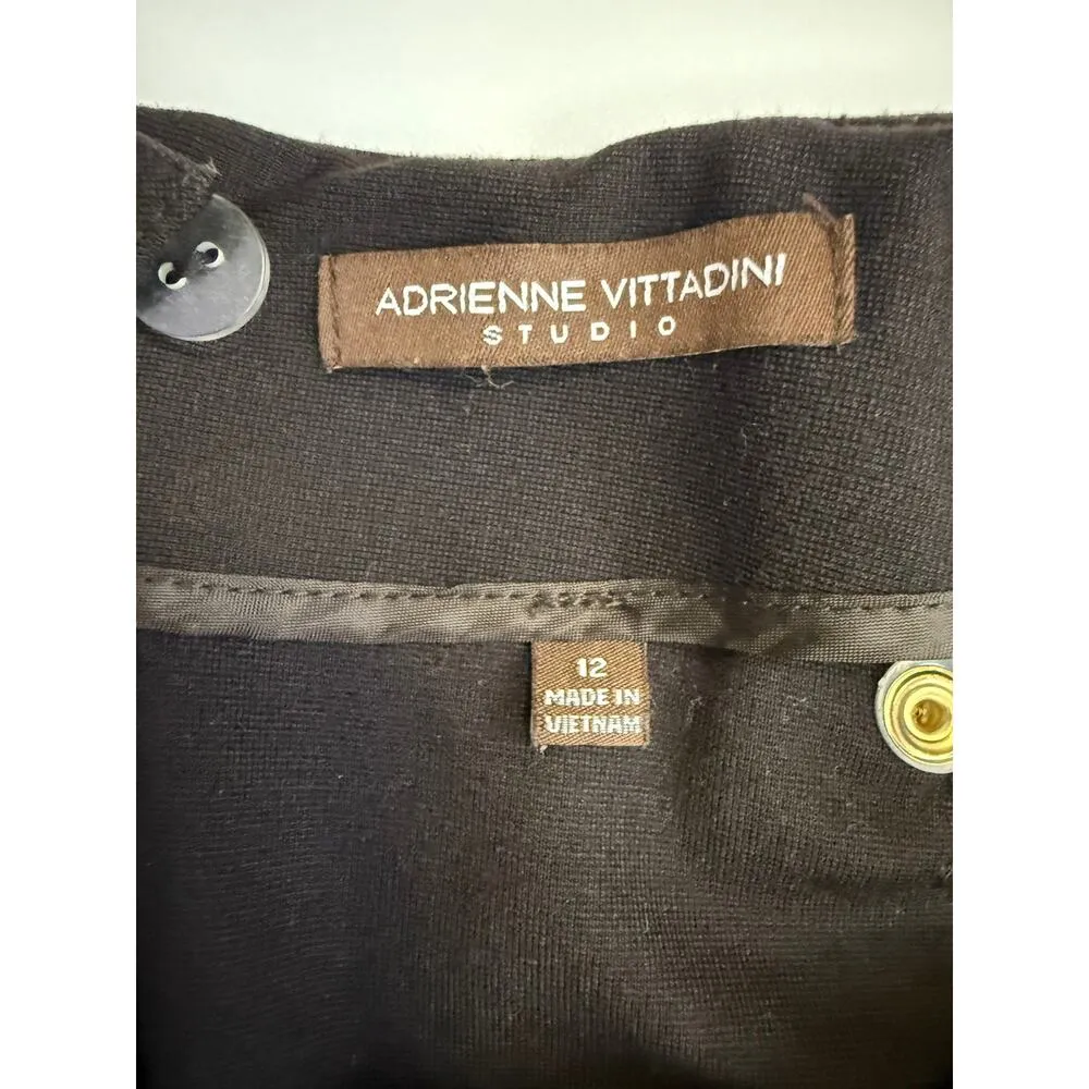 Size 12 Adrienne Vitadini Brown Skirt - Image 3