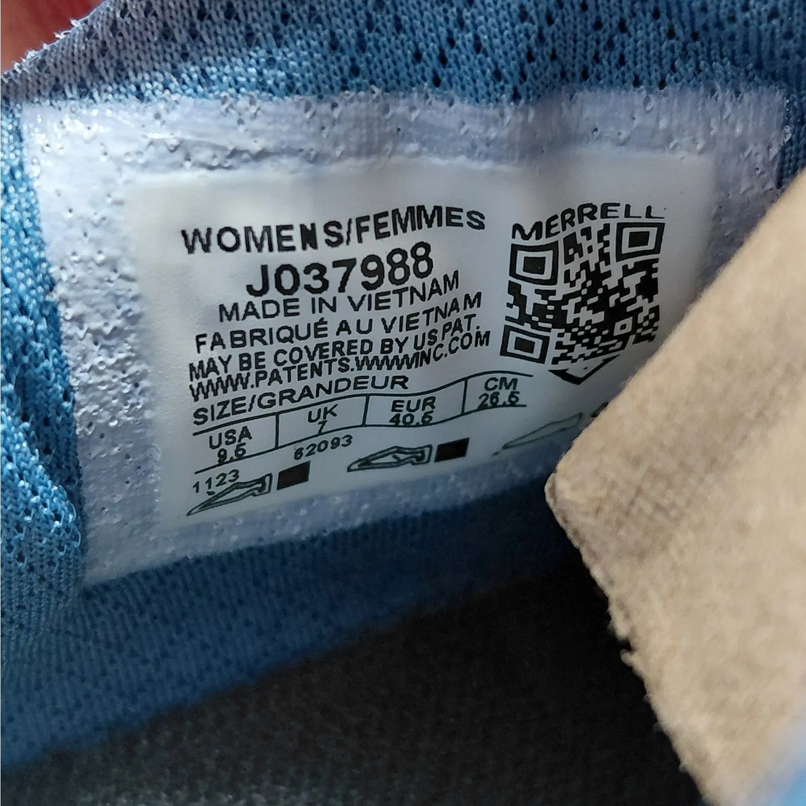 Merrell Bravada Womens Trail Sneakers Sz 9.5 Chambray Gorpcore Hiking Athleisure - Image 9