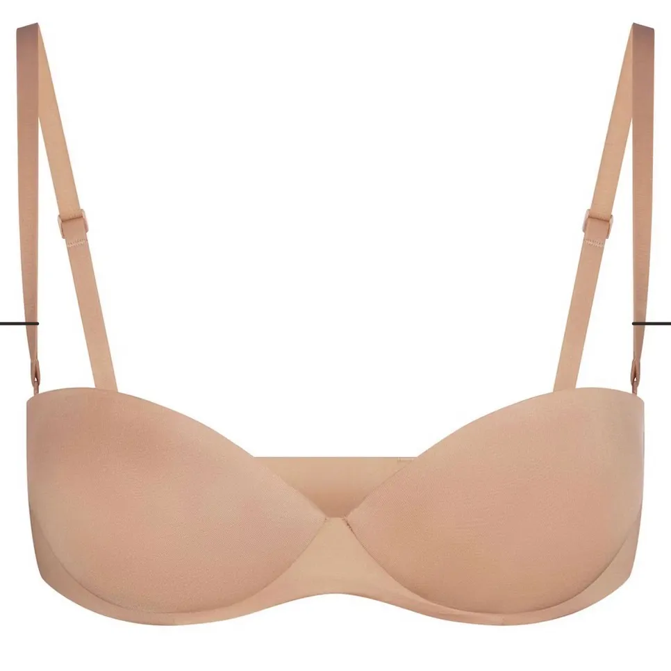 Skims ultimate strapless push up bra- clay. 34c nwt - Image 5