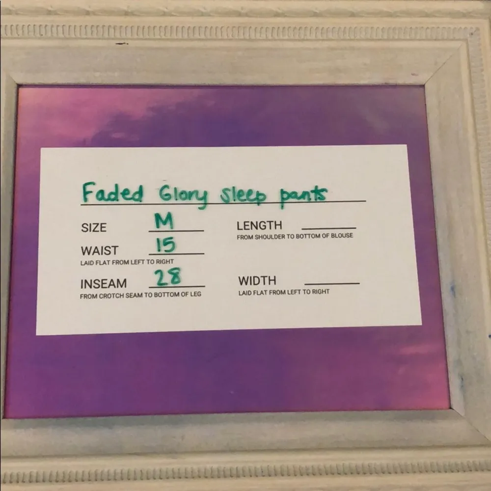 Faded Glory flannel pajama pants - Image 2