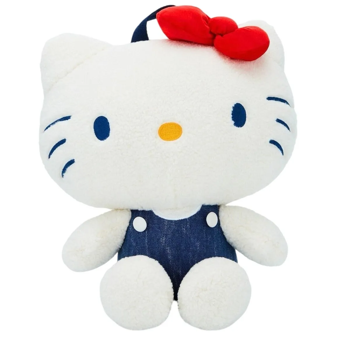 Hello Kitty Sherpa Figural Plush Backpack nwt - Image 2