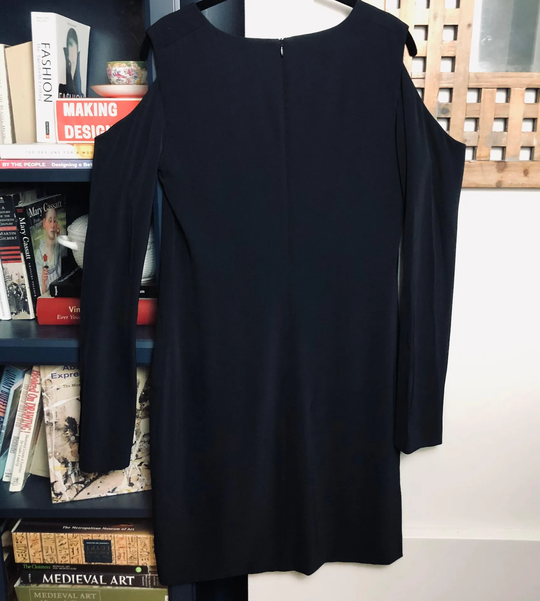 Helmut Lang Shoulder Slice Dress $540 - Image 5