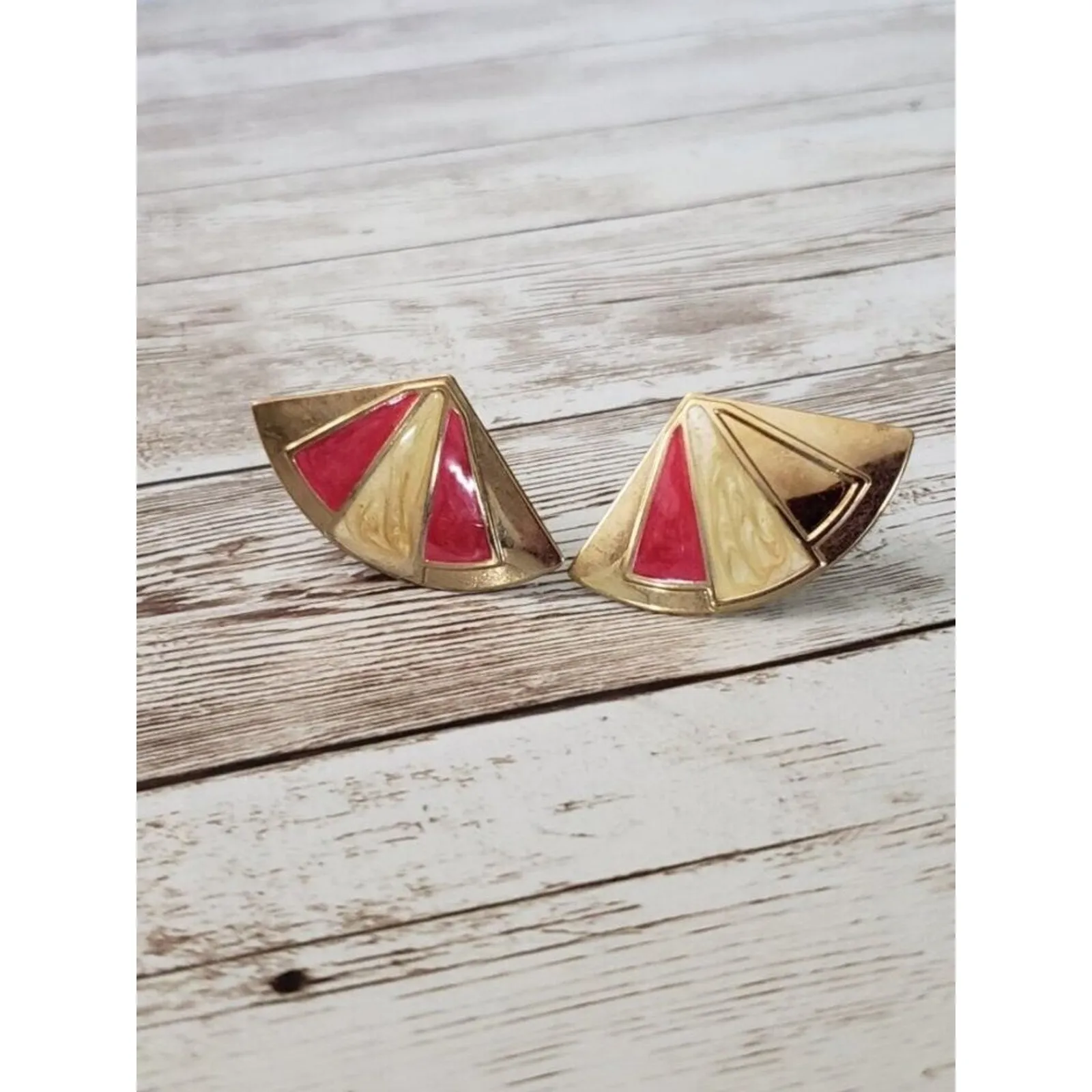 Vintage Clip On Earrings - Image 2