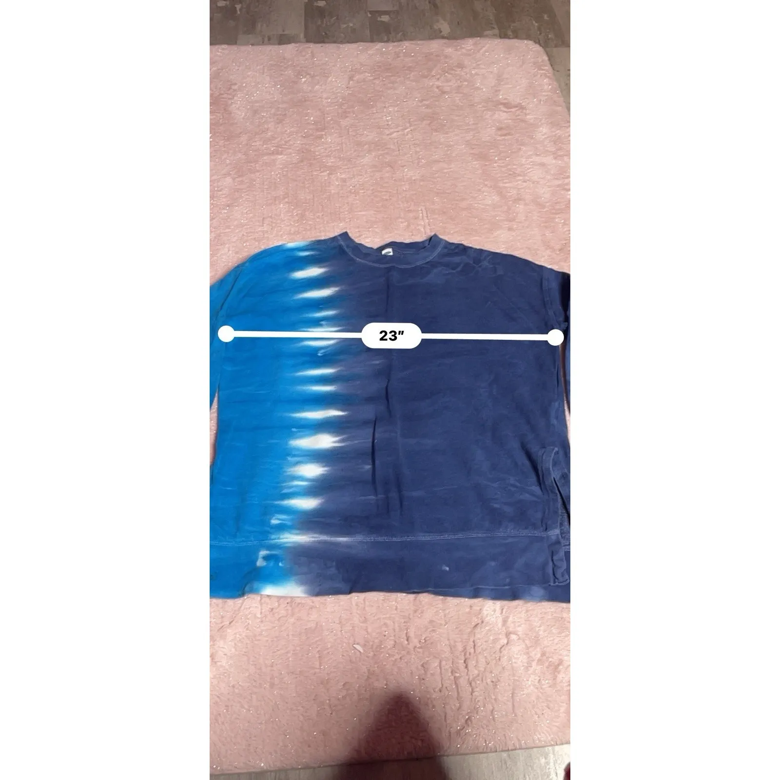 Old Navy Women's Plus Size L Navy Blue  Pullover Sweatshirt I02119 - Image 4