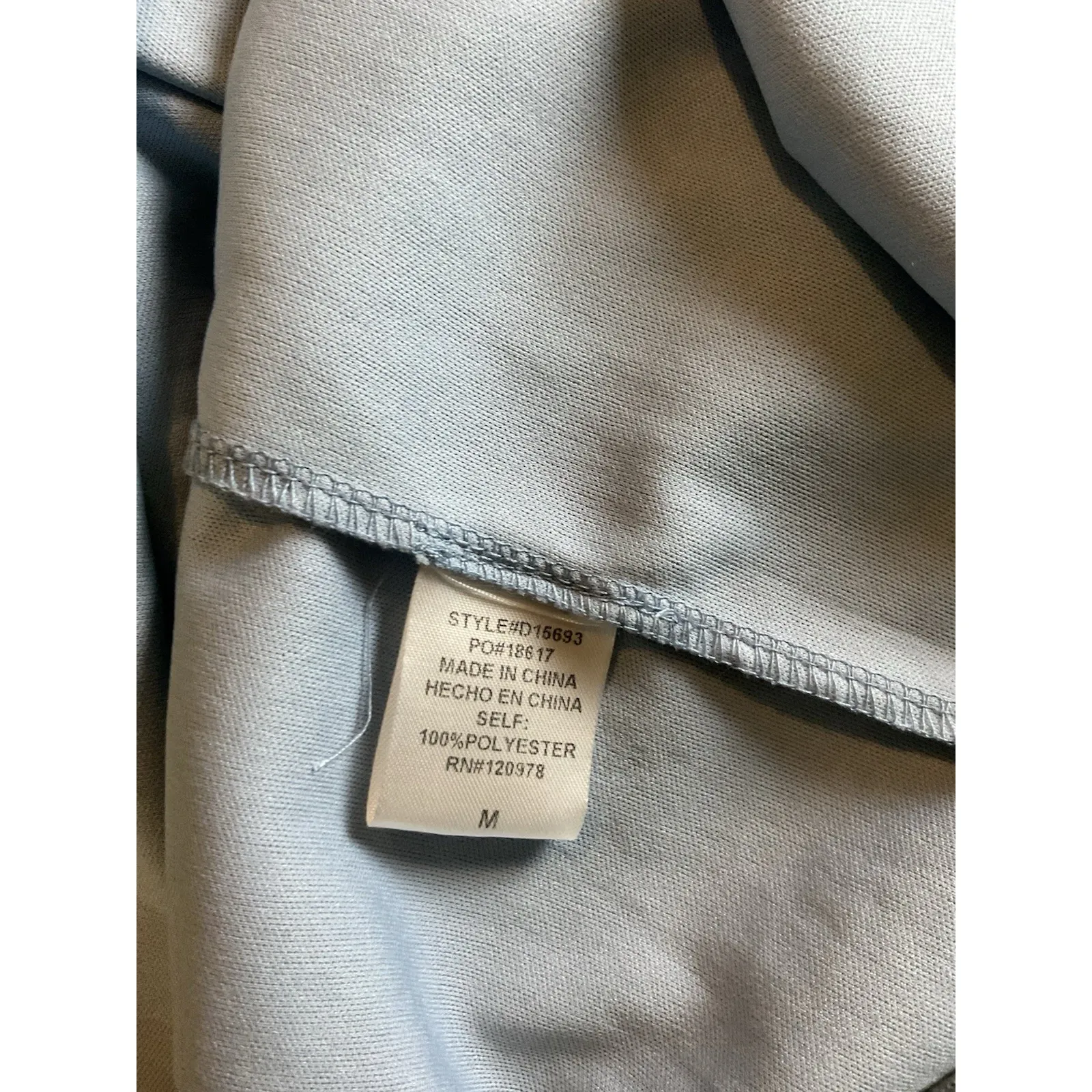 Entro Boho  Prairie Tiered‎  Smocked Cuff & Waist Maxi Dress Size Medium - Image 8