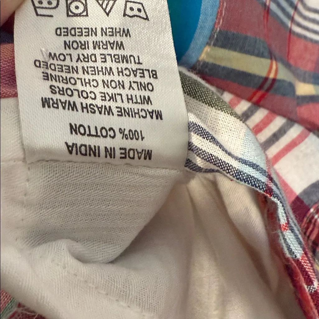 Castaway Nantucket Ali Madras Patchwork Skirt SCONSET PATCH MADRAS 2 NWT - Image 6