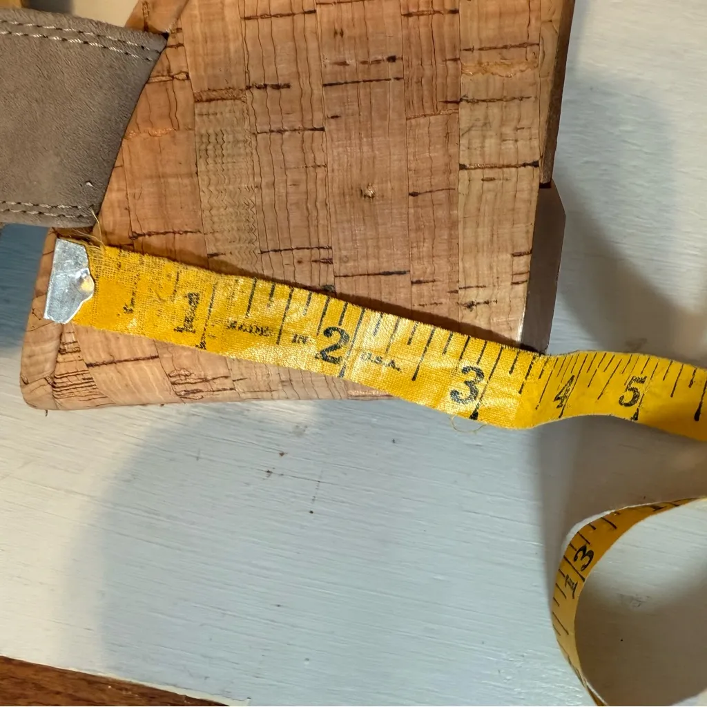 Sam Edema size 10 platform, sandal suede - Image 8