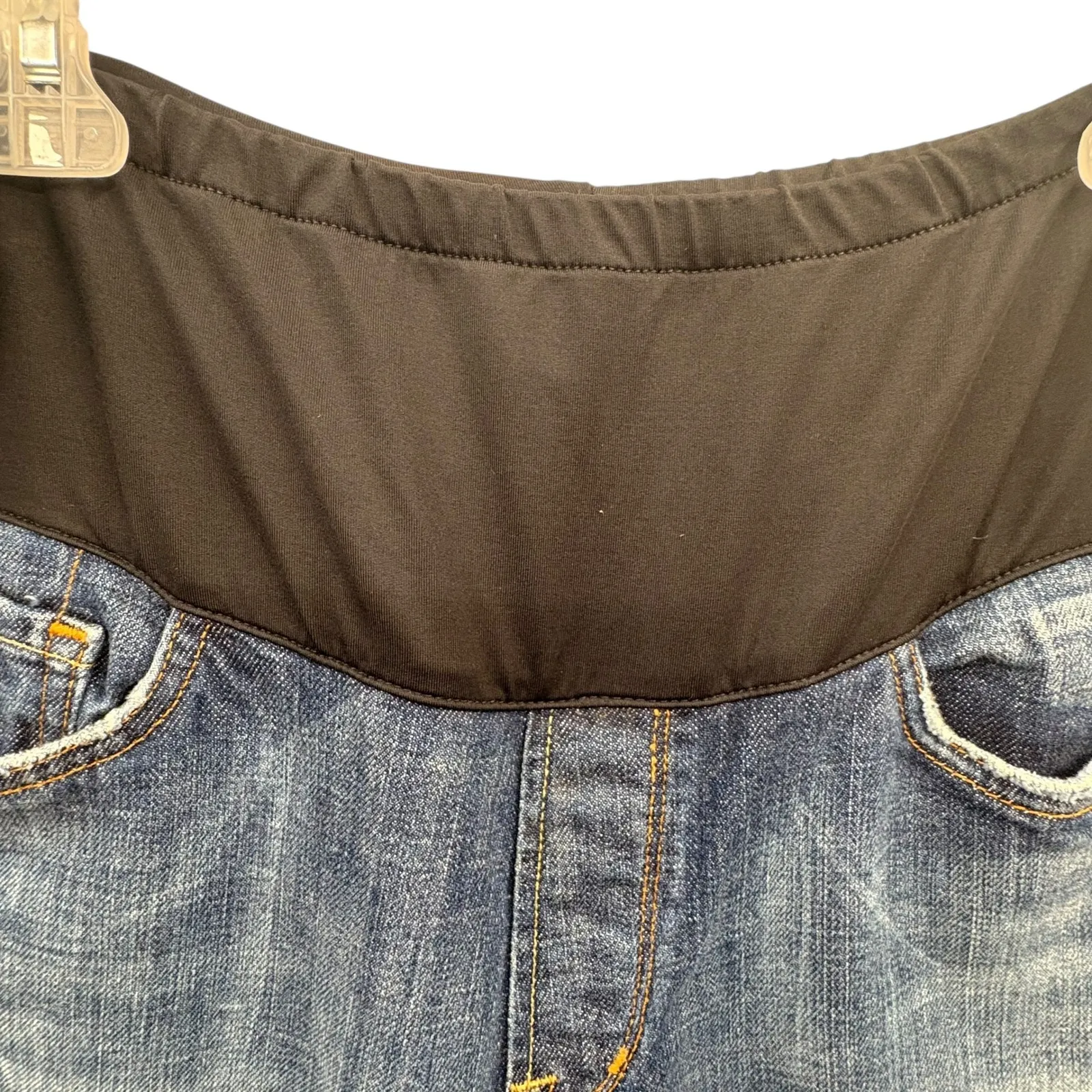 Citizens of Humanity Maternity Jeans Belly Panel‎ Wash 3414 Denim Boot Cut 32 - Image 6