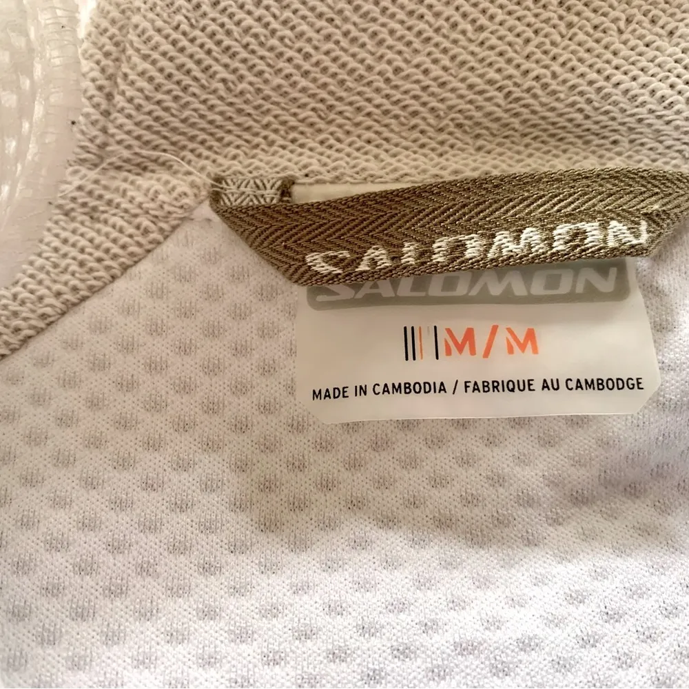 Salomon White Lightweight Jacket - Image 5