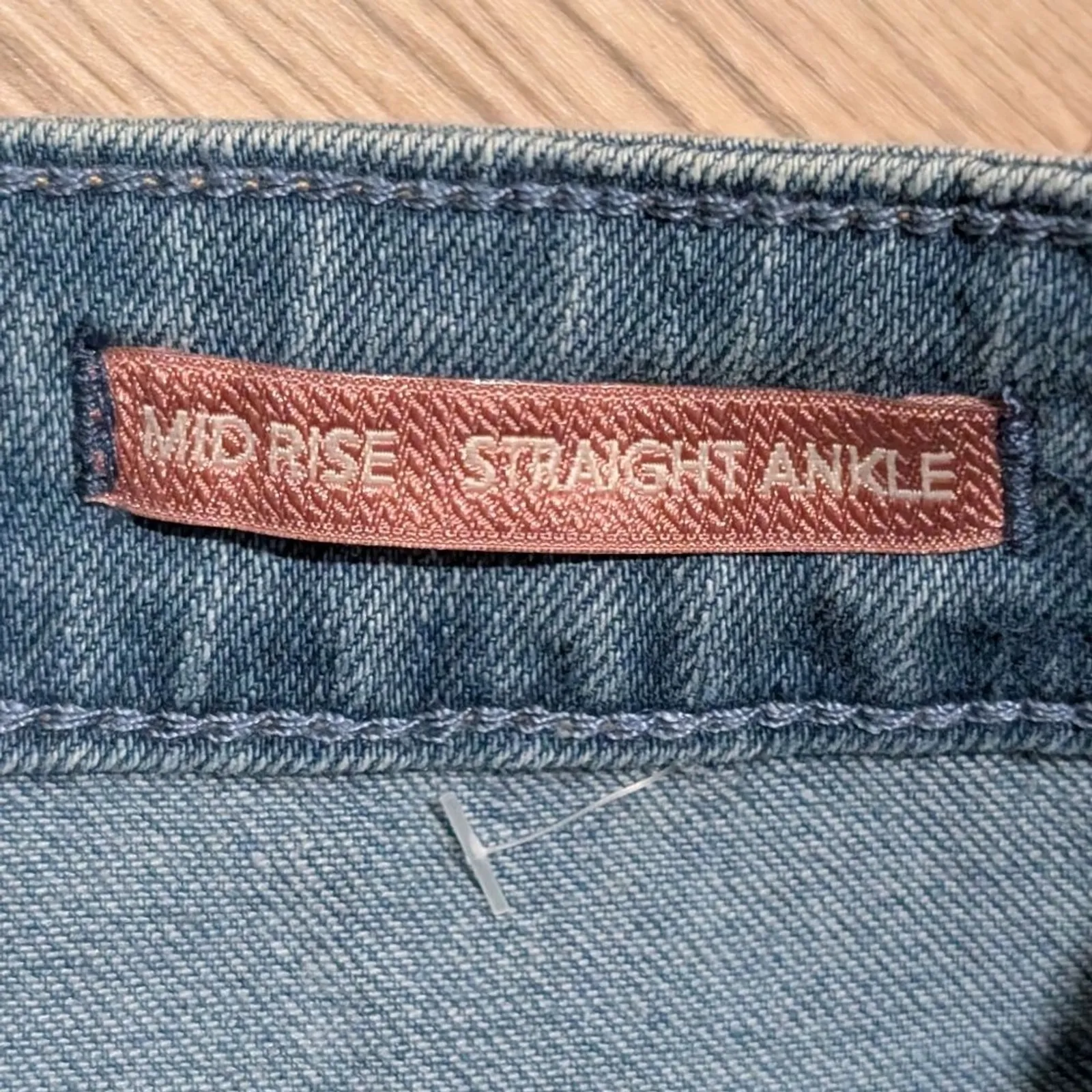 🆕 👖‎ Jag Jeans Womens 10 Mid Rise Straight Ankle Denim Capris Light Wash NEW - Image 4