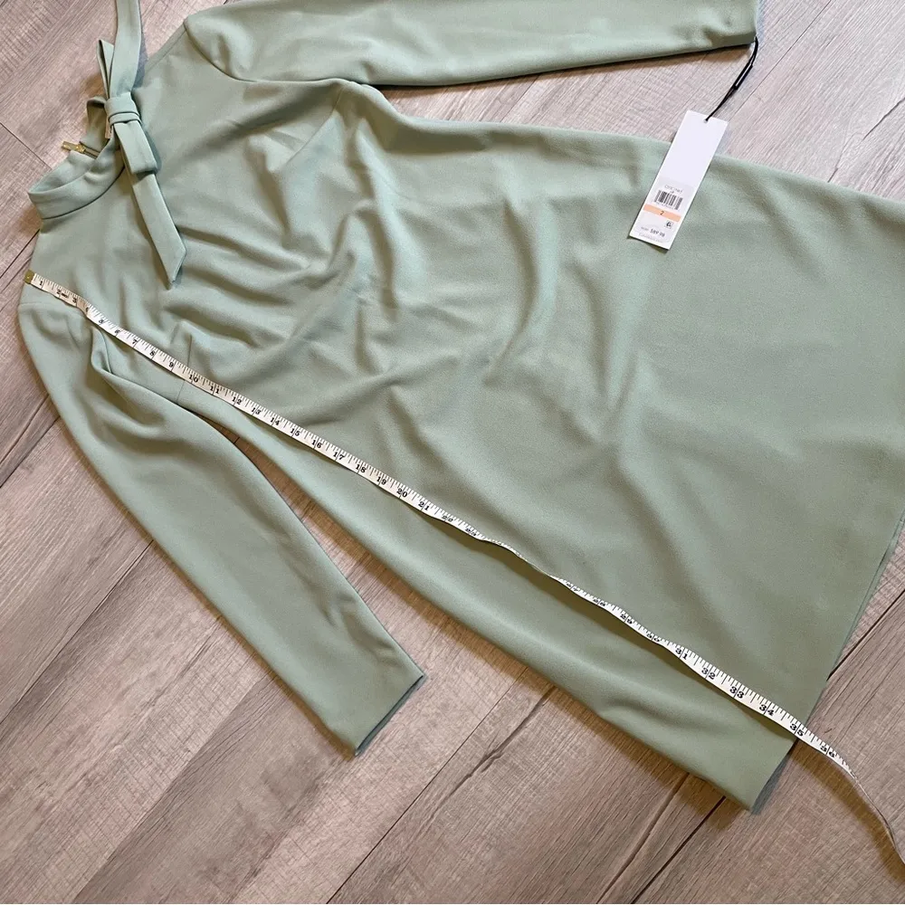 Long Sleeve High Colar Dress - Image 9