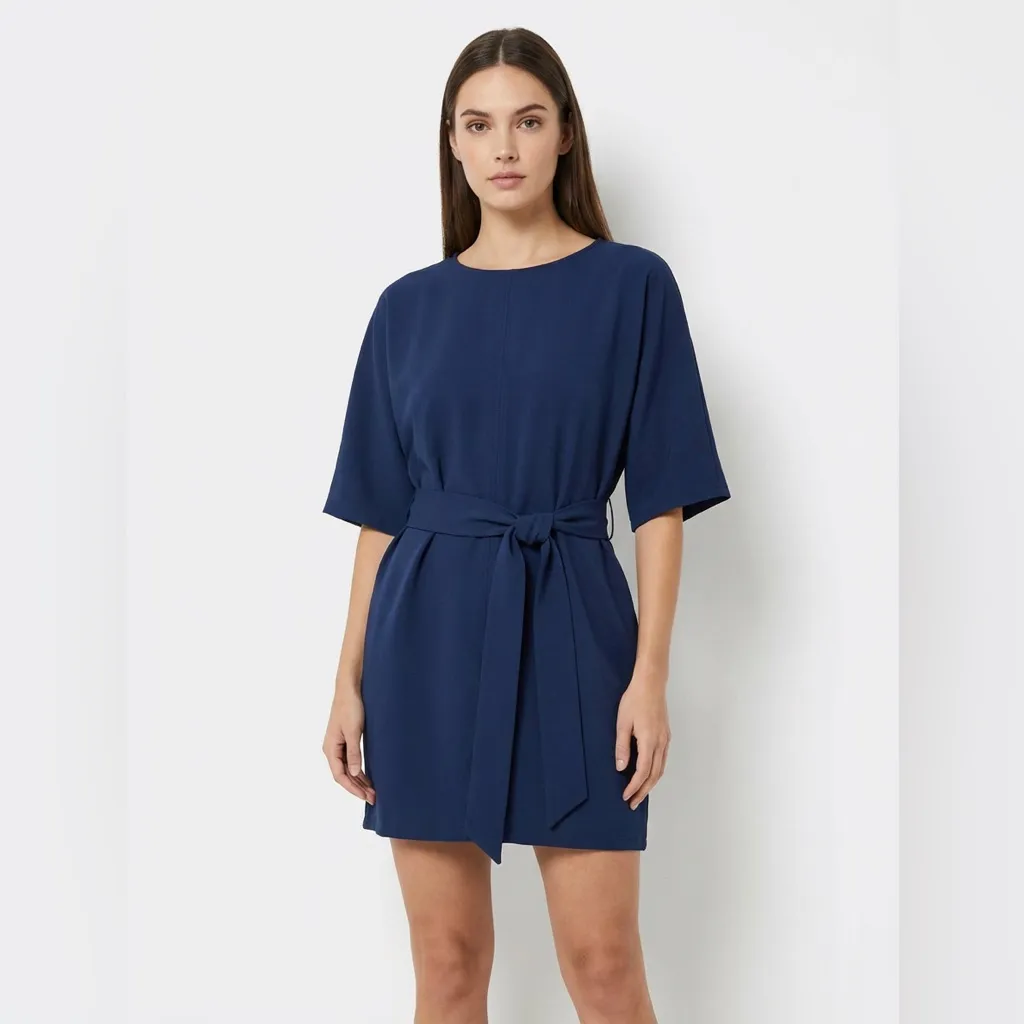 PROLOGUE Stretch Navy Blue Dress size XS - Image 8