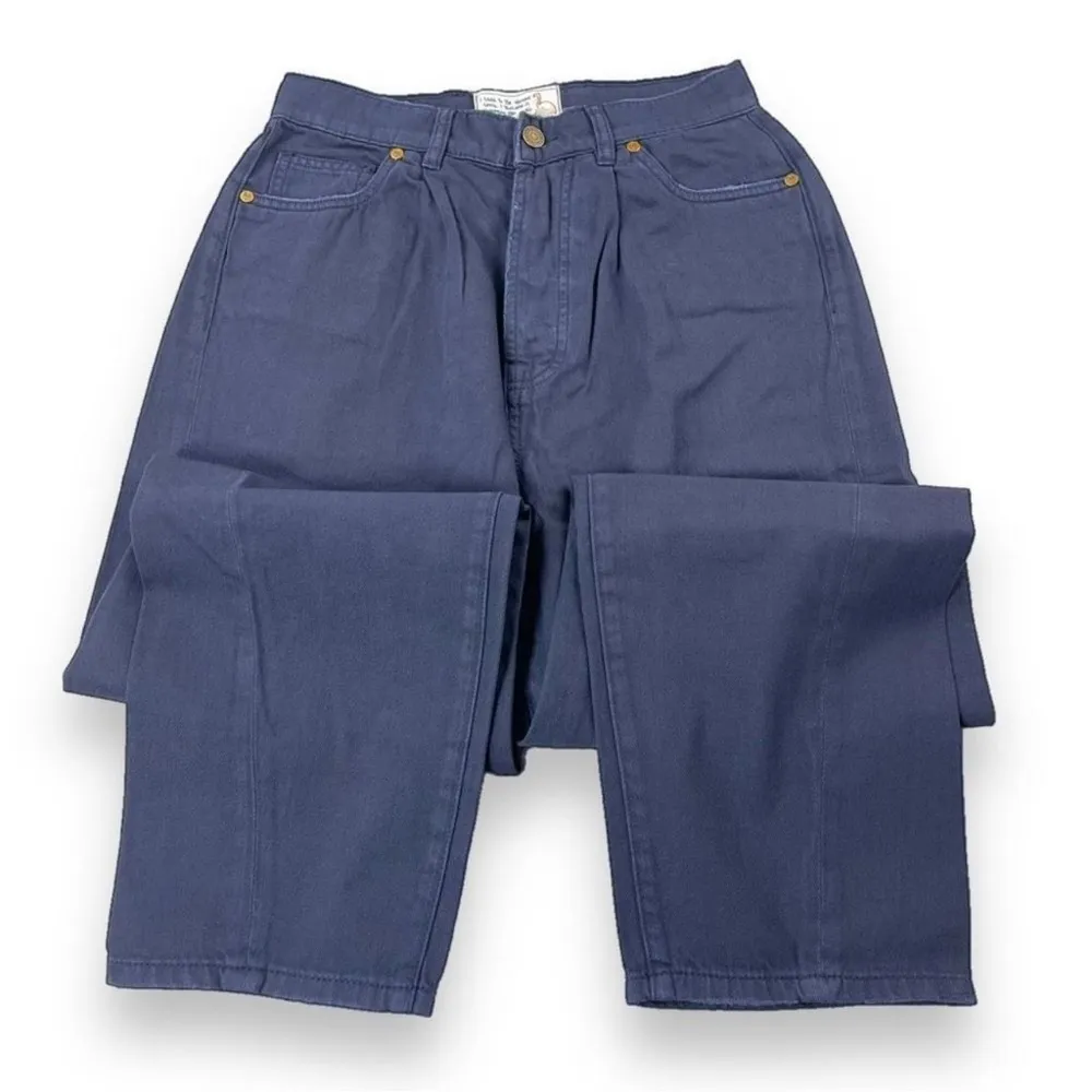 NWT Free People x Sandrine Rose Wide Leg Jeans In French Worker Size 27 - Image 6