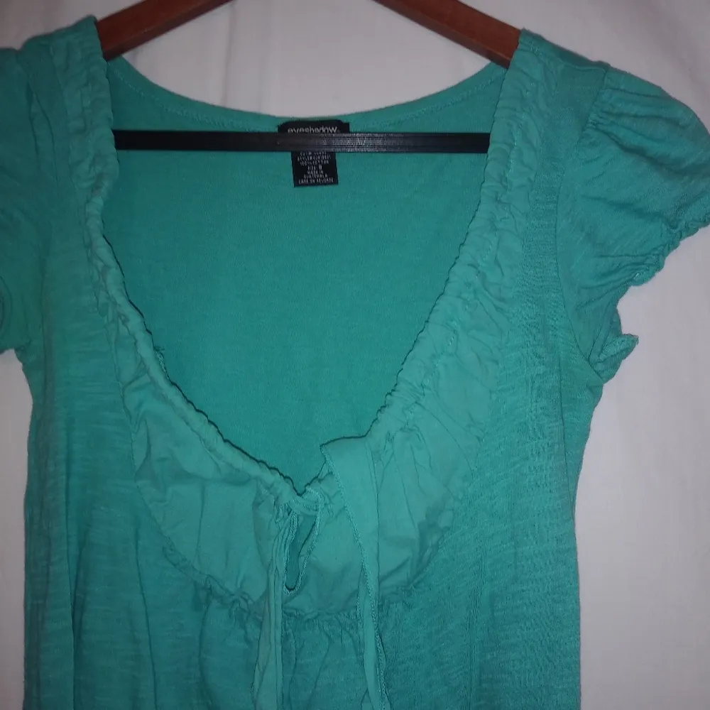 EYESHADOW S Turquoise Baby Doll Top - Image 4