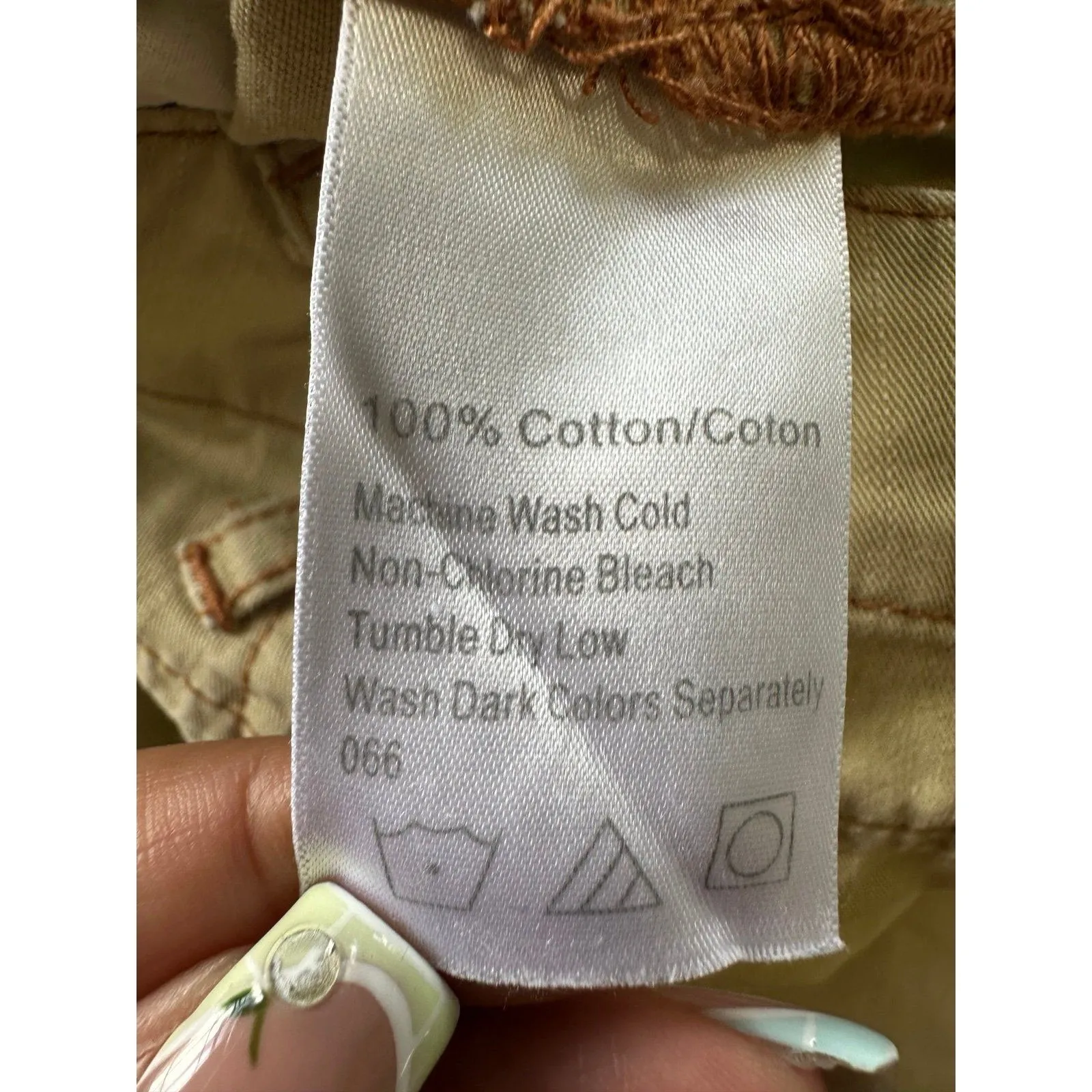 Kavu Women's 100% Cotton Relaxed Fit Wide Leg Khaki Pants 6 - Image 6