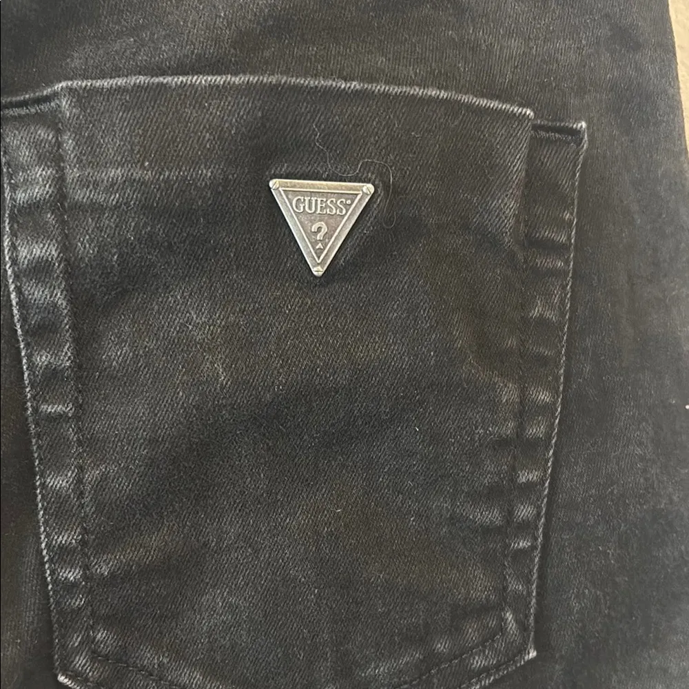 Women's Guess 31 reg high rise skinny Black Jeans - Image 2