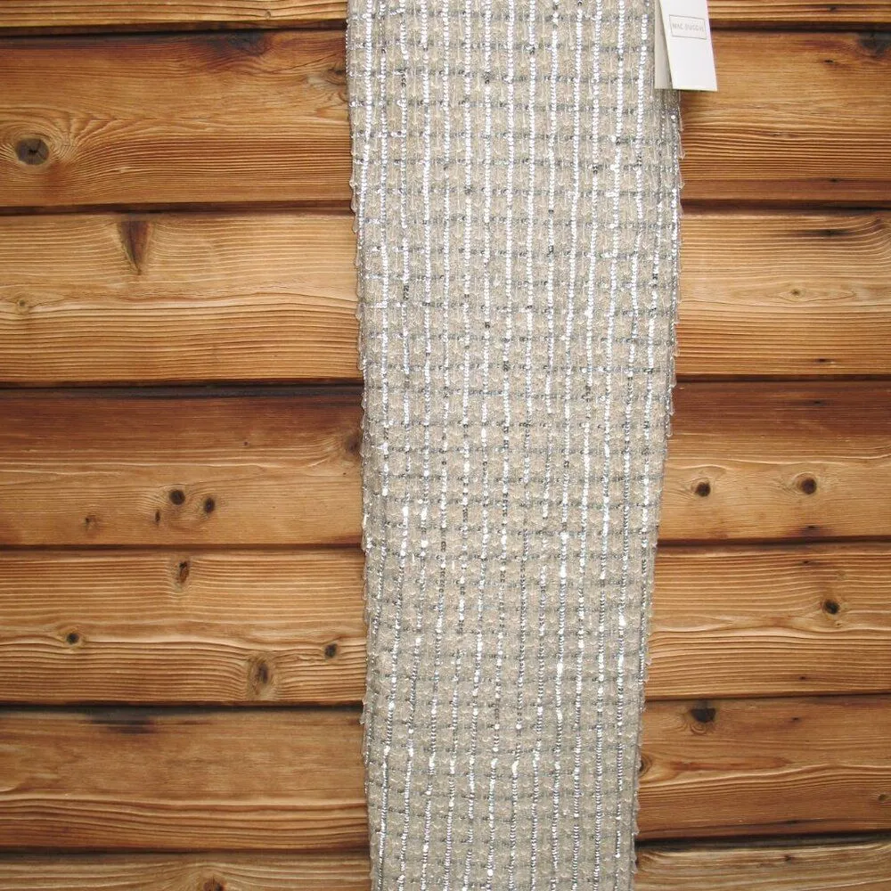 Mac Duggal 5394 Womens Chandelier GEOMETRIC EMBELLISHED V-NECK GOWN  Dress - Image 11