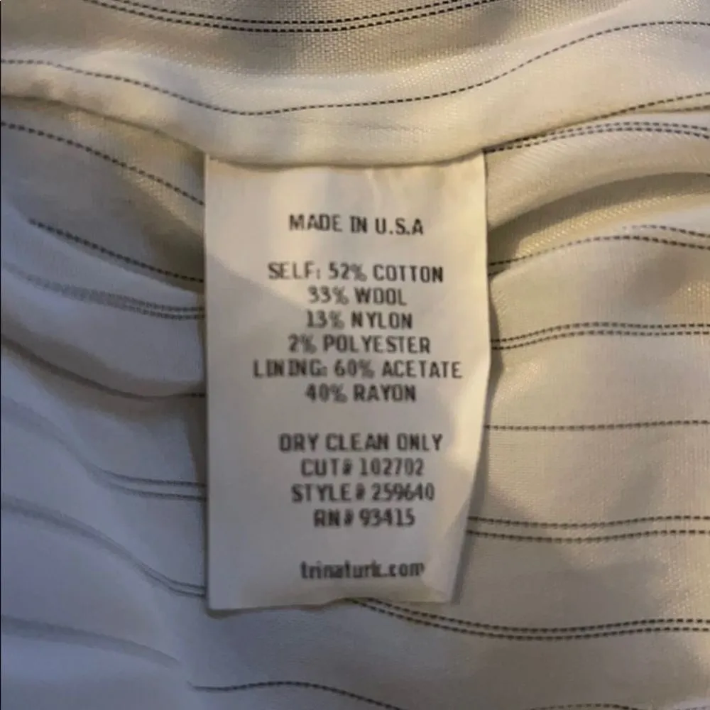 Trina Turk Metallic Silver Single Breasted Crop Blazer 4 - Image 16