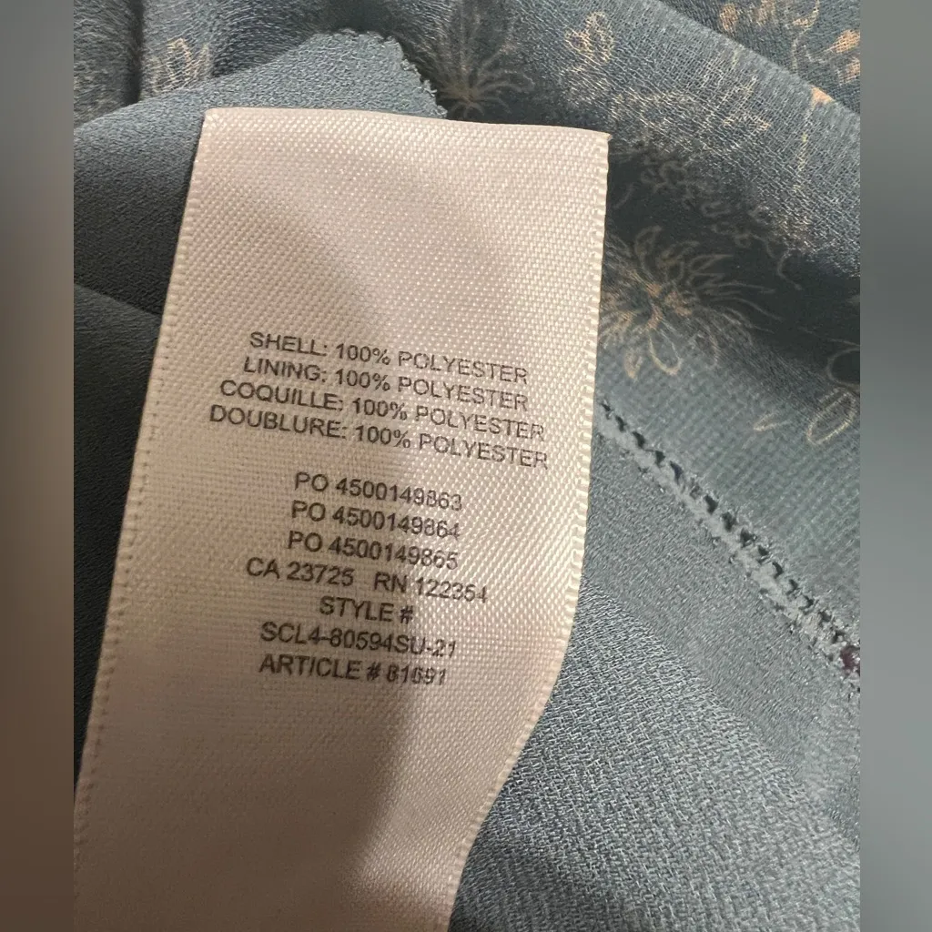 Wilfred $158 Aritzia Day Dreamer Mini Dress Balloon Sleeve Babydoll Floral Fairy - Image 6