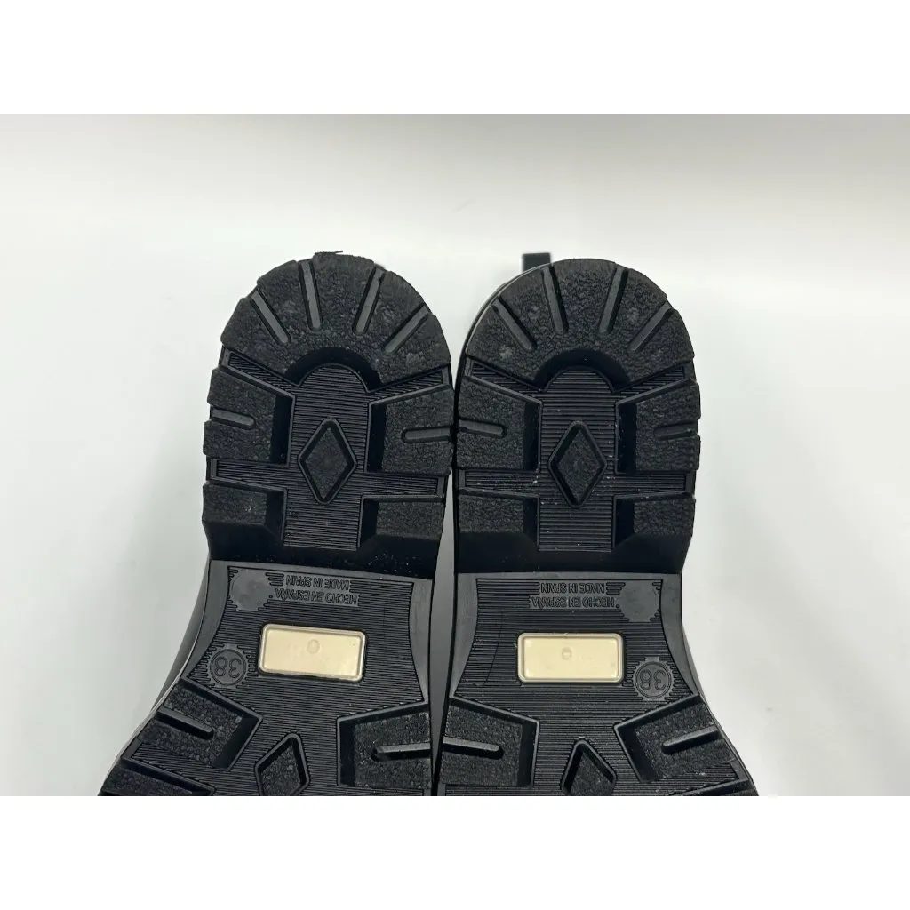 Igor Women's Chelsea Rubber Boots size 7.5 EU38 Black Made In Spain WORN ONCE - Image 8