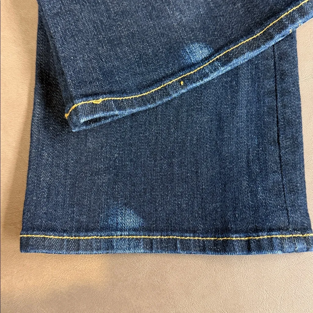 Rag & Bone Kensington Dark Blue 10” Crop Jeans Size 24 - Image 10