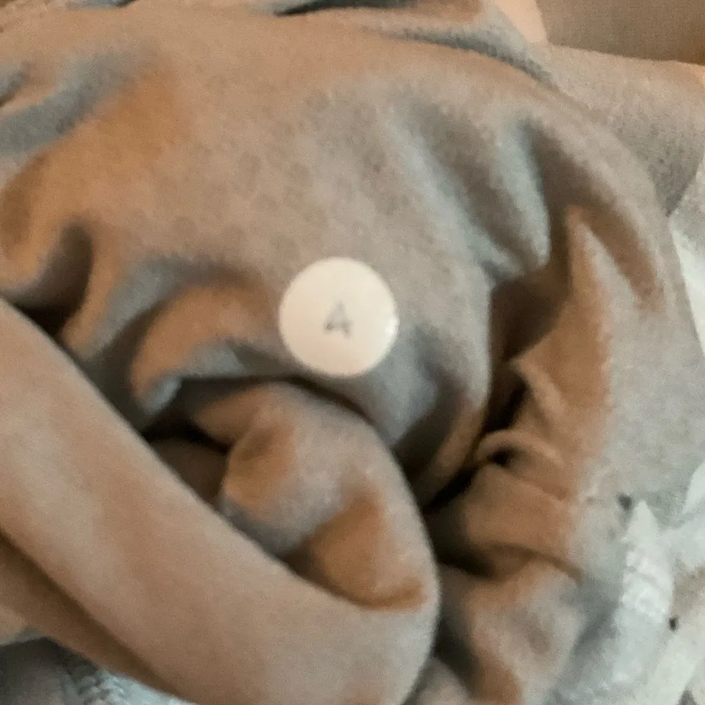 Lululemon In Stride Jacket Brushed White Silver Spoon Wide Bold Multi Stripe - Image 12