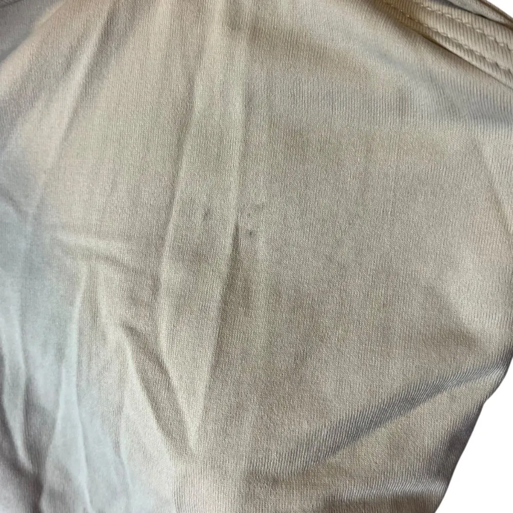 White House Black Market Women's S Beige Tan Tank Top‎ Sparkle Essential Casual - Image 4