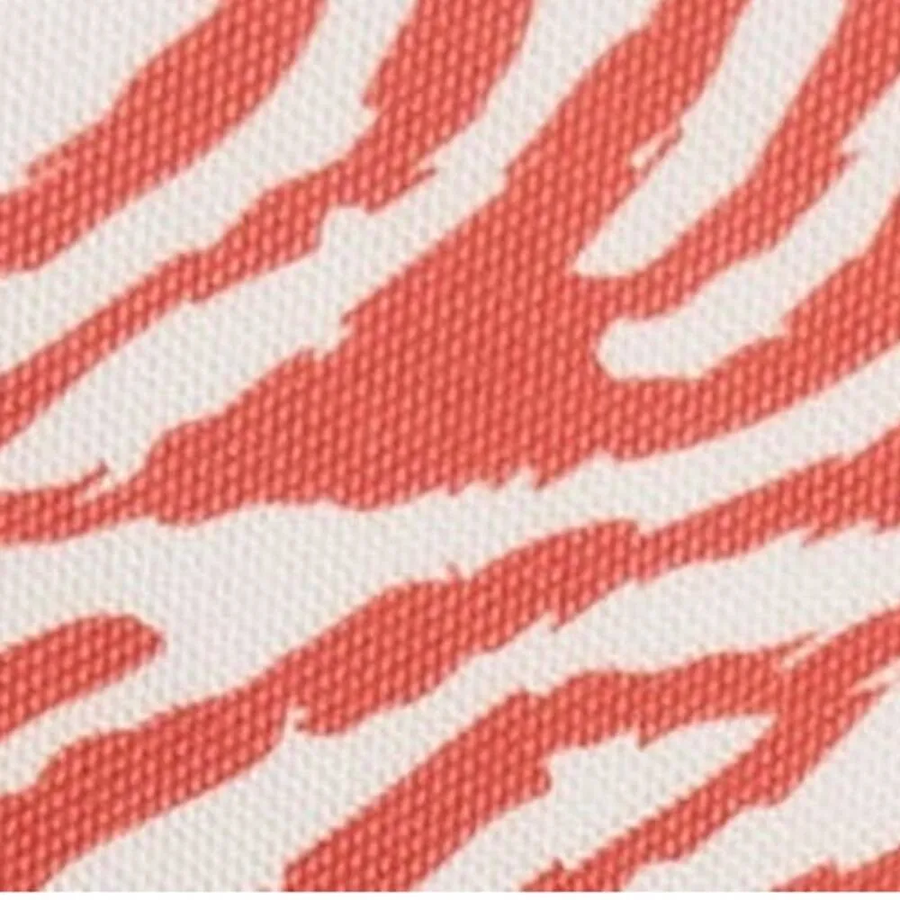 KENDALL + KYLIE Tiger Striped Side Tie Bikini Bottom Rust Abstract XL NEW - Image 9