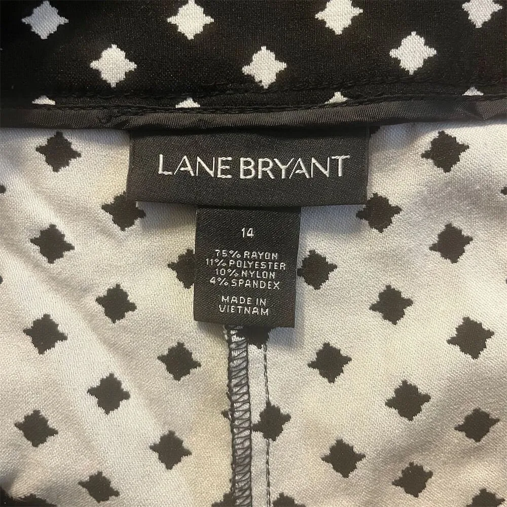 Lane Bryant‎ The Lena Moderately Curvy Fit Ankle Pants Women's Sz 14 - Image 3