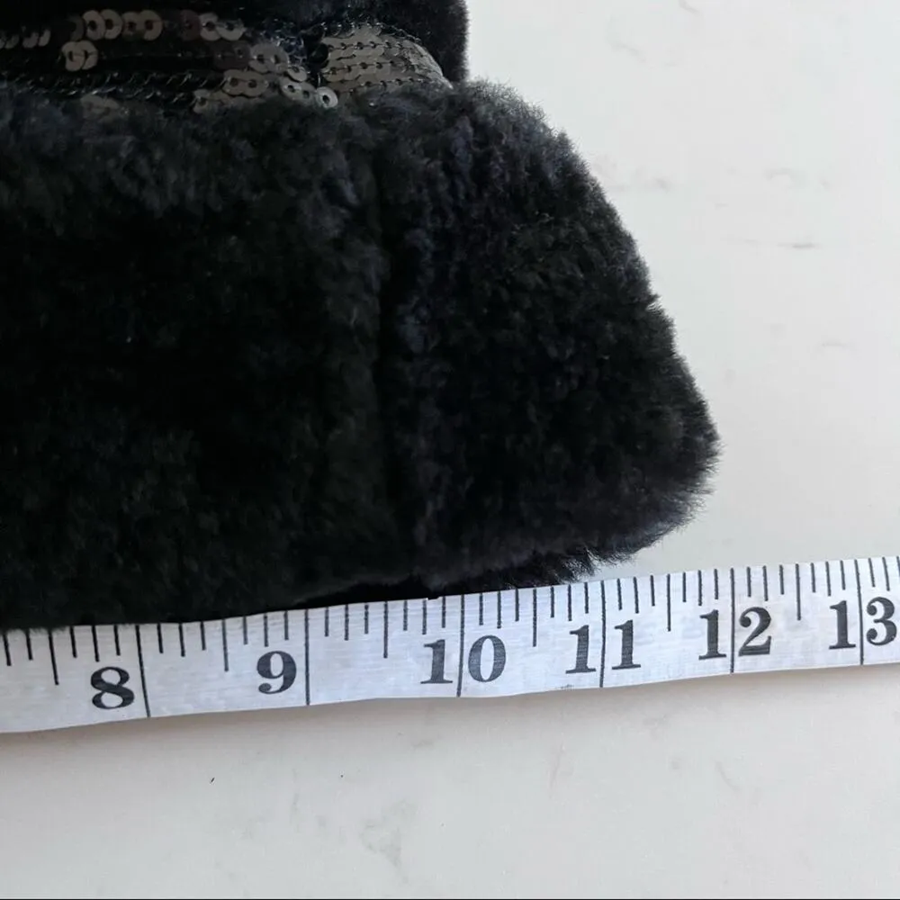 UGG Australia genuine sherling bucket hat with sequins size Small NWOT - Image 6