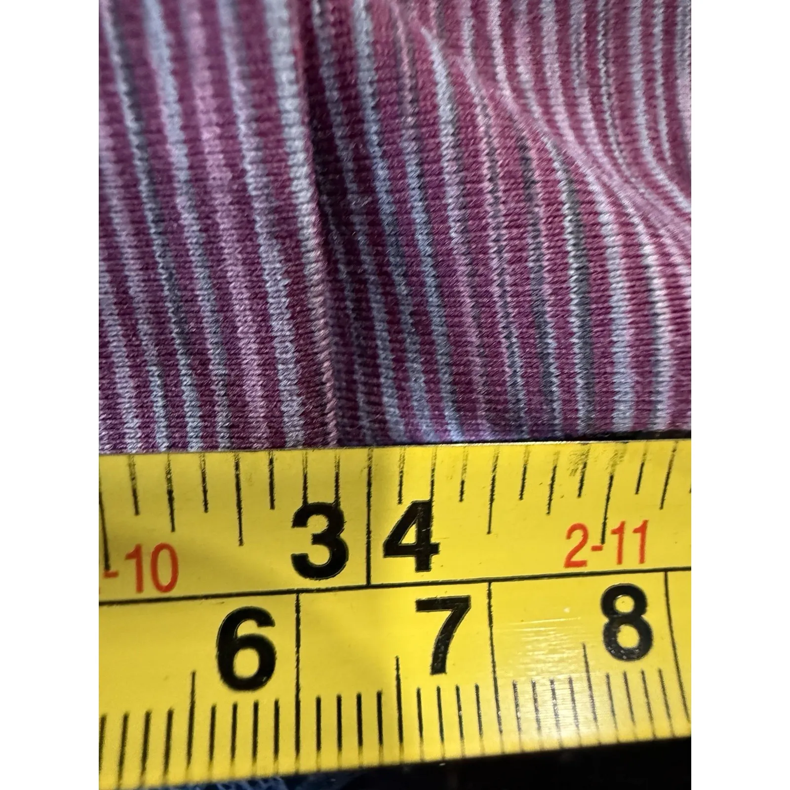 Lululemon En Route‎ Crop Plum Wee Are From Space September Plum Size 6 - Image 6