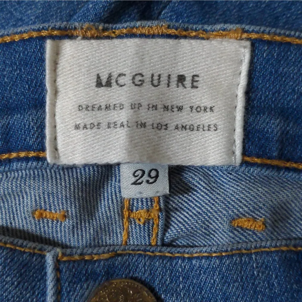 McGuire Newton Bleached Dip Dyed Skinny Jeans – Size 29 - Image 10