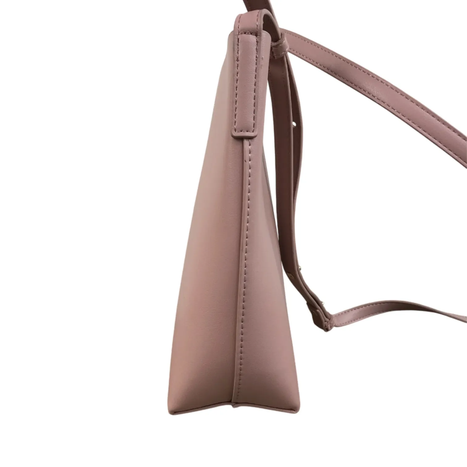 SAMARA Medium Shoulder Crossbody Bag In Peony Pink Classic Feminine Preppy Fairy - Image 7