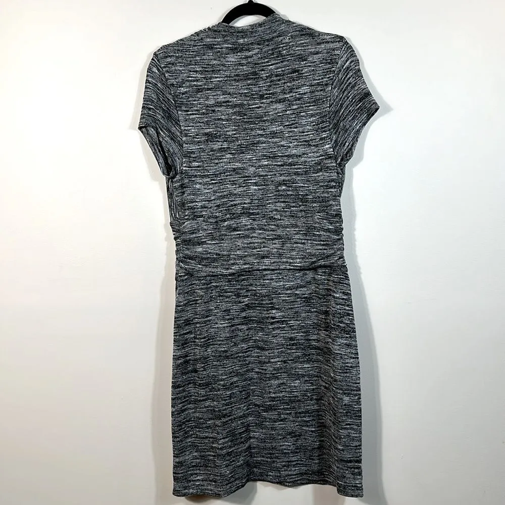 Maeve Anthropologie Faux Wrap Sweater Dress Shortsleeve Women Size Large Petite - Image 3